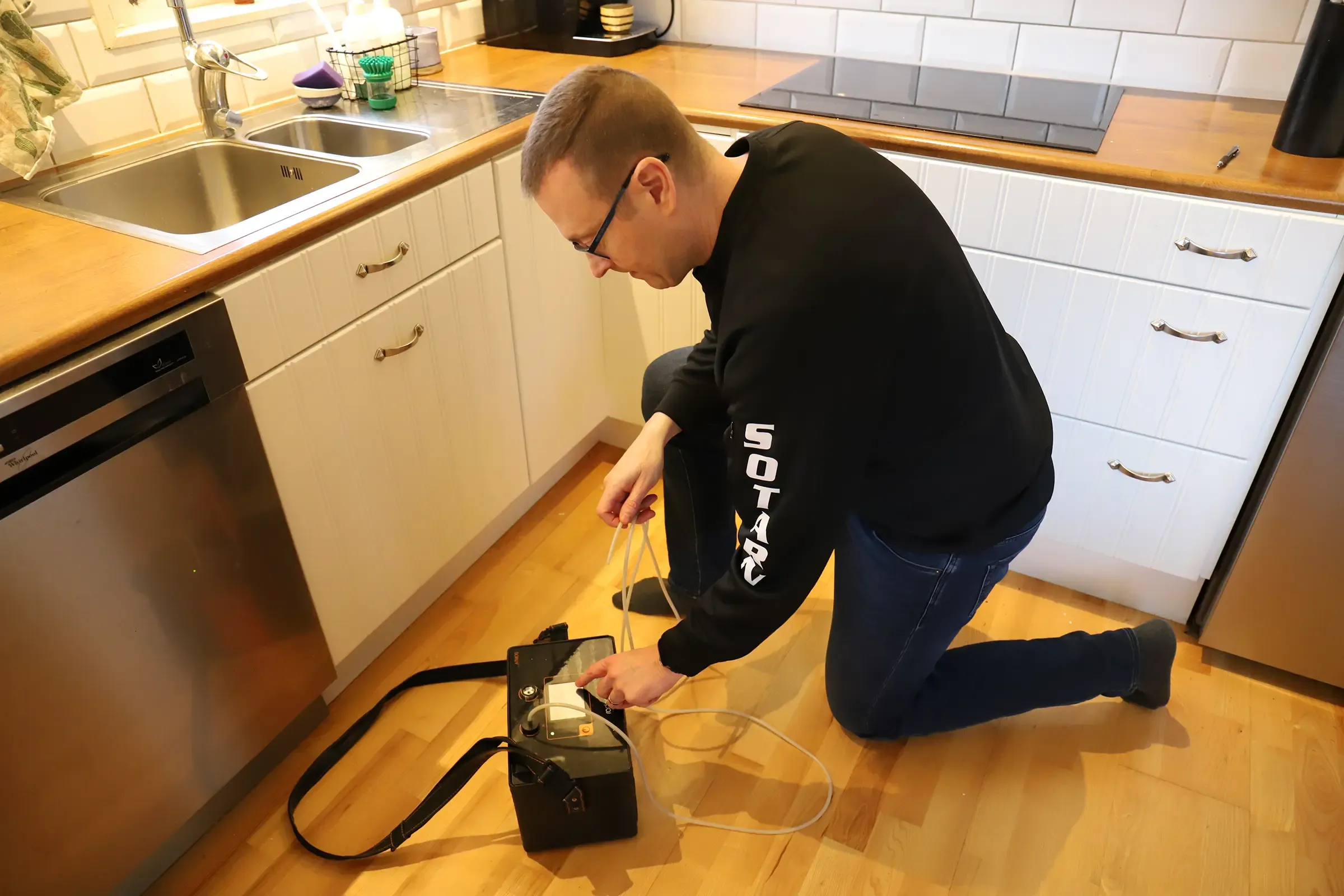 Radonmätning i kök