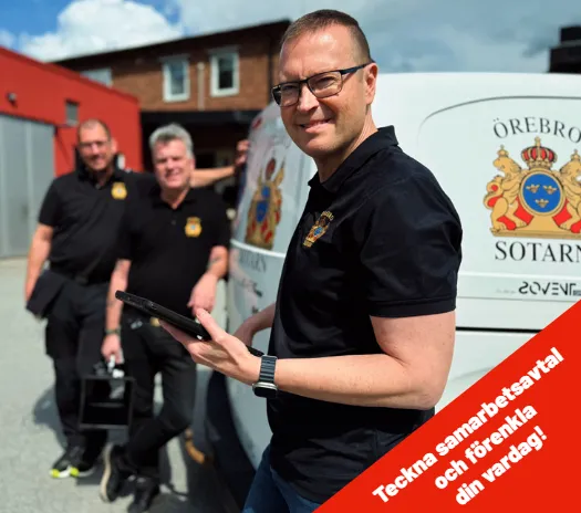 Örebro Sotarn på uppdrag hos en bostadsrättsförening